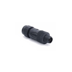 Connecteur mâle M12P, 5 pol., codage B IP67, 4A, non-blindé